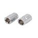 New Lon0167 3/8-inch Square Featured Drive 7/16-inch 6 reliable efficacy Point Impact Socket Silver Tone 2pcs(id:de0 dd 55 ae4)