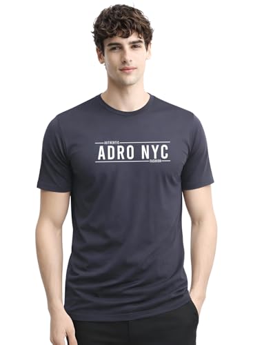 T-shirt imprimé anti-transpiration en pur coton beige confortable