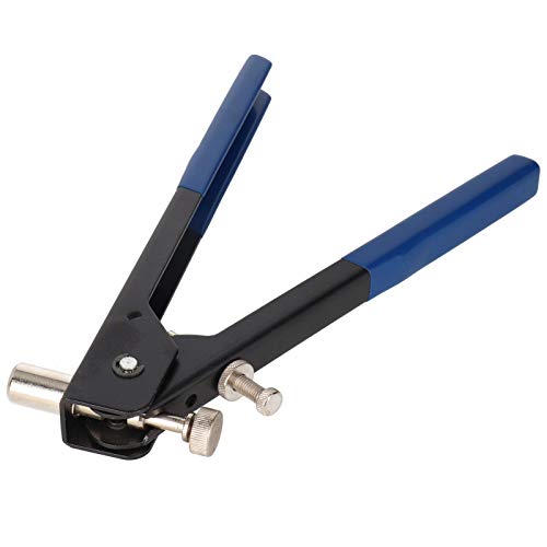 Pistola de rebite, porca de rebite de cabeça plana de liga de alumínio de alta dureza durável, ampla