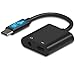 USB-C Charging and Audio Adapter Compatible for iPad Pro 2018/Pixel 3, Dreamvasion Type C to 3.5mm Headphone Jack Adapter & PD Fast Charge Converter Compatible for iPad Pro/Pixel 2 3 XL/Huawei P20/HTC