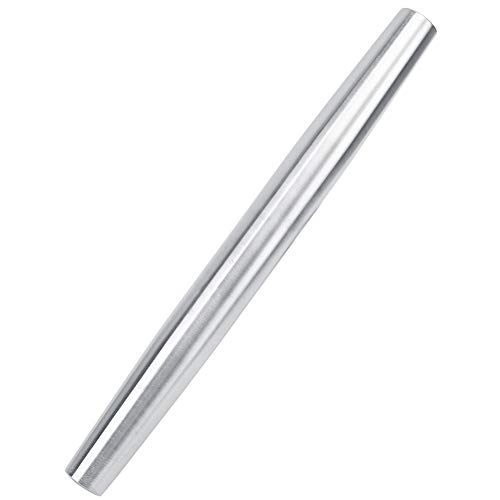 Mattarello Francese, Mattarello in Acciaio Inossidabile Rullo per Pasta per Dolci Strumento per Pasticceria Matarello Lungo Cucina per Pasticceria per Cottura di Torte