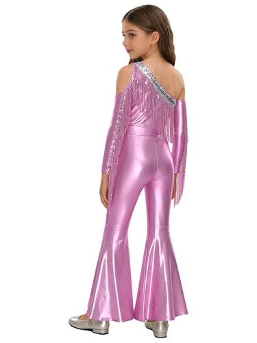 Disfraz completo de baile con lentejuelas para niñas miniatura 2