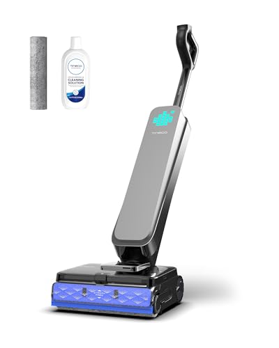 Tineco Floor One S9 Scientist Aspiradora Seco-Húmedo, Limpieza HydroBurst, Raspador StreakFree, Autonomía 80min, FlashDry 85℃, 180° Lay-Flat, SmoothDrive 360°, Diseño Antienredos, Carga Rápida 2A