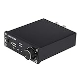 Docooler NK-268 Amplificador de Potencia de Audio Digital BT 4.0 Receptor de Audio de Alta fidelidad Amplificador estéreo de Doble Canal 30W + 30W con Adaptador de Corriente