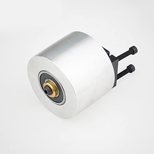 Roue de déviation de meuleuse à bande galet aluminium pour backstand et ponceuse - 2