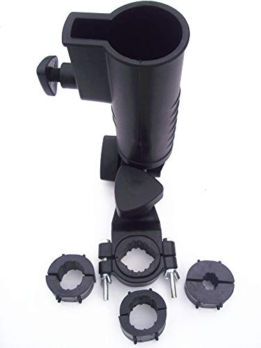A99 Golf Universal Umbrella Holder IV Adjustable Angle for 3 Wheel Golf Push Cart Umbrella Holder or Fishing