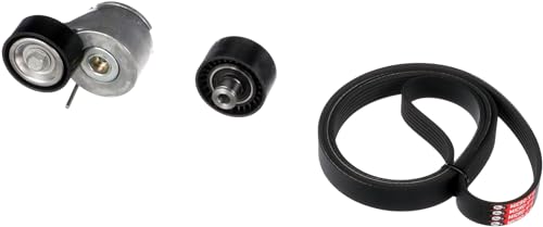 GATES Juego de correas trapeciales poli V K036PK1708 Caucho