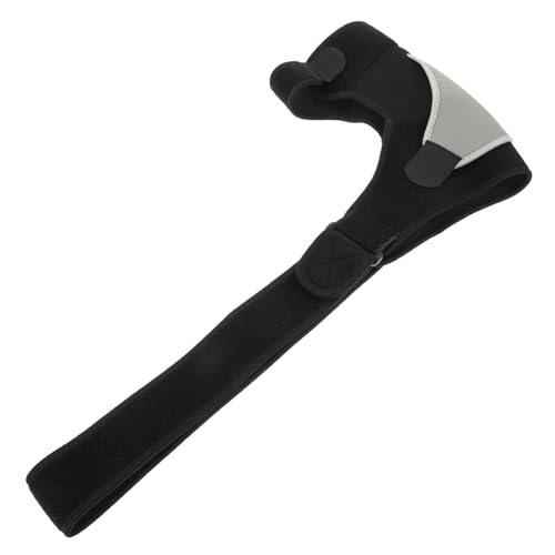 NOLITOY Right Protector Injury Shoulder Support Brace Adjustable Shoulder Protector Rotator Cuff Prevention Black