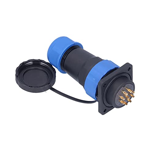 Conector de aviación IP68 Sorandy SP28 4 orificios 9 pines miniatura 1