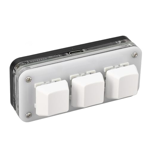 Clavier mécanique à 3 touches rétroéclairé RVB USB