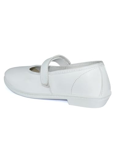 Image of AJANTA School Shoes for Girls | Lightweight & Wahsable | Velcro Closure for Quick Wear | Padded Insole for Comfort | Slip Resistance for Firm Grip