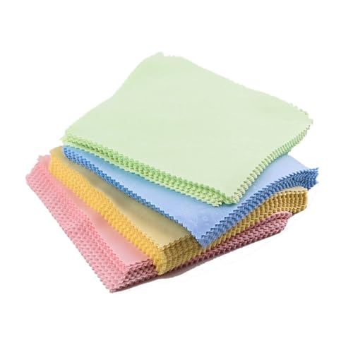 Joyería para el cabello para trenzas y paño de limpieza de algodón aleatorio de 13x13 cm 50 uds