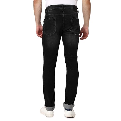 Image of Spykar Men's Skinny Fit Low Rise Jeans