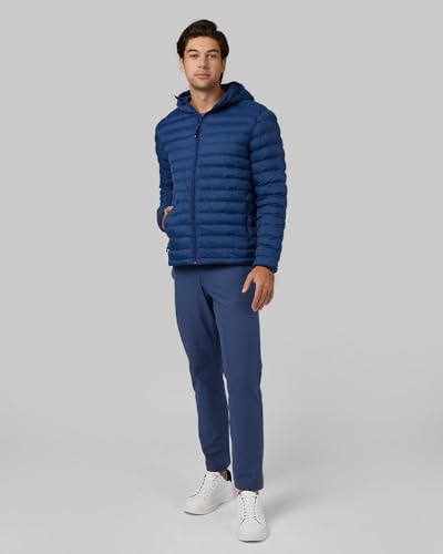 Image of 32 Degrees Men's Lightweight Recycled Poly-Fill Packable Jacket | Zippered Pockets | Layering | Water Repellent