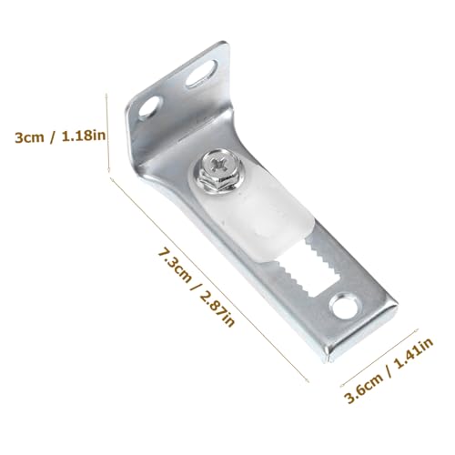 GANAZONO kit de herrajes para puerta de clóset bifold, piezas para reparación e instalación miniatura 2