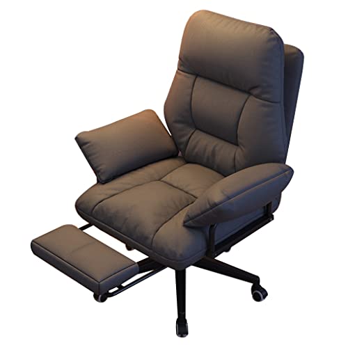 Silla ergonómica de escritorio para oficina – Silla reclinable para juegos para oficina en casa, dormitorio y sala de estar, cómoda silla de estudio para trabajo y relajación
