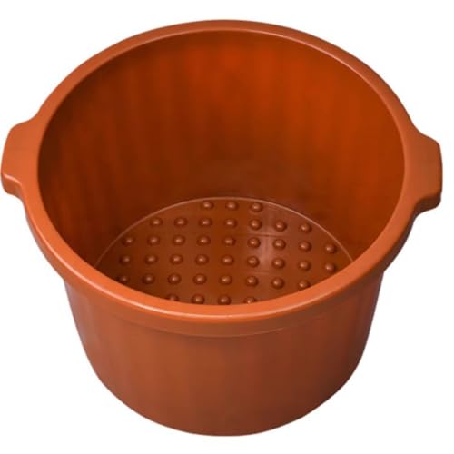 Bañera Plástica para Pies Spa en Casa Marrón