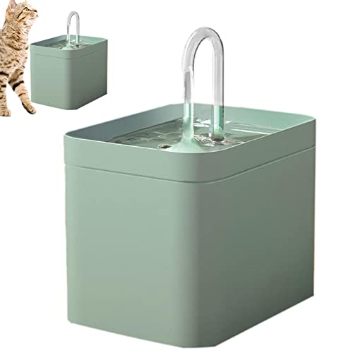 Dispensador de água para cães - Fonte de água tranquila para gatos de estimação - Bebedouro para gat