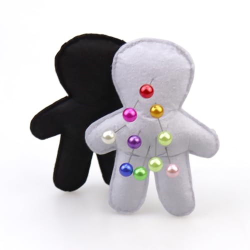 rainbowstar 2 Pack Muñeca Vudú con Alfileres para Adultos miniatura 4