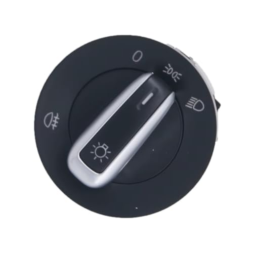 Interrupteur de phares antibrouillard chromé VW Passat CC 357 et Rabbit V commande de phares 3C8941431B