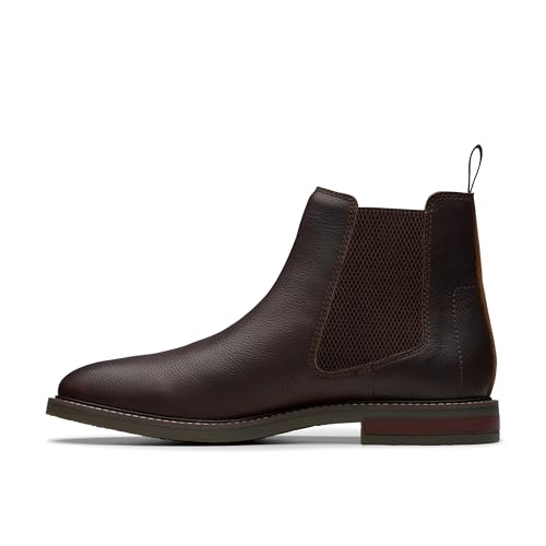 Clarks Premium Jaxen Easy Chelsea Stivale Uomo...