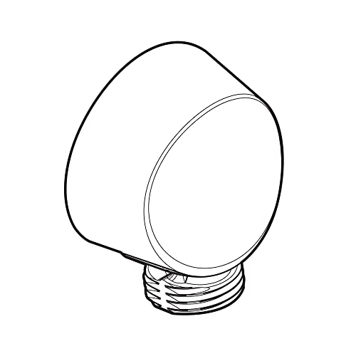 Moen Round Wrought Iron Drop Ell Handheld Shower Wall Connector, A725Wr #TOP21