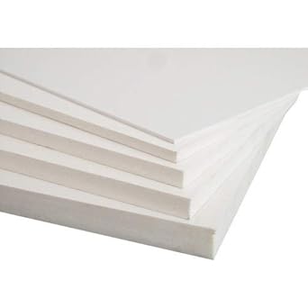 MM WILL CARE - WE WILL CARE YOUR PRODUCTS Thermocol Sheet Heavy (50 MM Thick, 19 Inch x 11 Inch, White) -6 Sheets