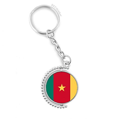 Llavero de Camerún rotativo para organizar tus llaves con estilo africano