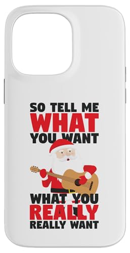 �M�^�[ Santa Tell Me What You Want ��������N���X�}�X �X�}�z�P�[�X iPhone 14 Pro Max �p