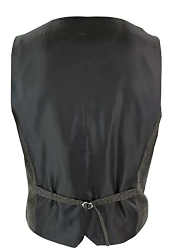 Men's Peaky Blinders Thomas Shelby Grey Wool Vest2