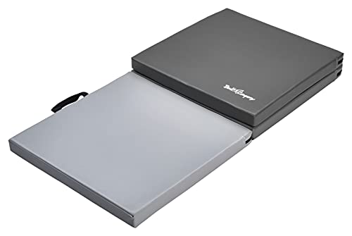 Bad Company Zachte vloermat, 3-voudig opvouwbaar, inklapbare trainingsmat, 180 x 60 x 5 cm, van schuim met handgrepen in… - Image 4