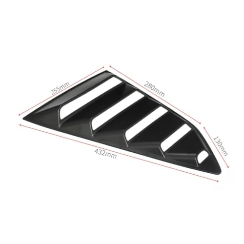 Embellecedor lateral de ventana trasera para Chevrolet Camaro 5