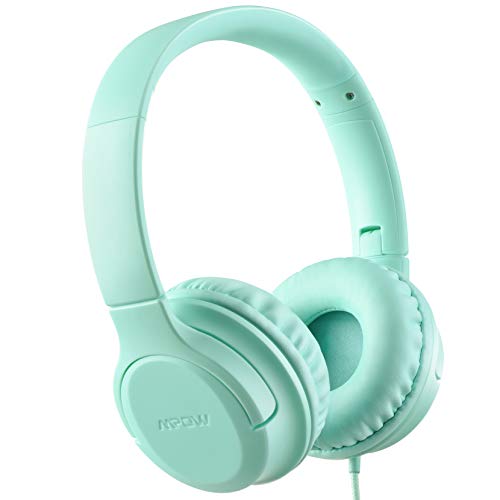 CHE2 Kinder Kopfhörer, Kopfhörer für Kinder mit 94dB Lautstärkebegrenzung, Faltbar, Einstellbar, für Schule, Reise, Kompatibel mit Handys,