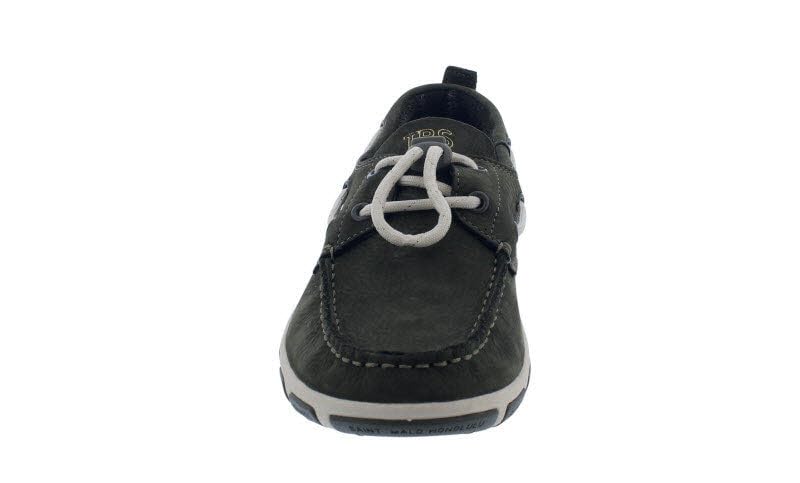 tbs Janaele Segelschuh, Nubuck Buttersoft, Lierre-Grün, Wechselfußbett, Schnellverschluss H7278 Grün