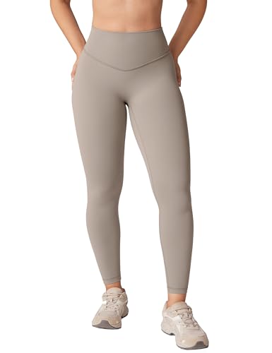 UNISSU Hugcurve No Front Seam Leggings 25" Creamy Latte X-Large