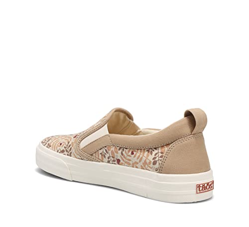 Image of Taos Rubber Soul Slip-On Women's Sneaker - Fresh and Clean Canvas Design with Effortless Style, Removable Footbed and Arch Support - Elevated Comfort for All-Day Fashion