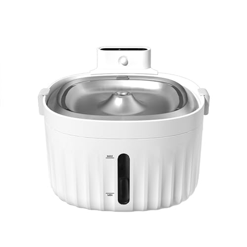 HANAMYA Automatic Pet Water Fountain with Smart Sensing System, 2L Capacity