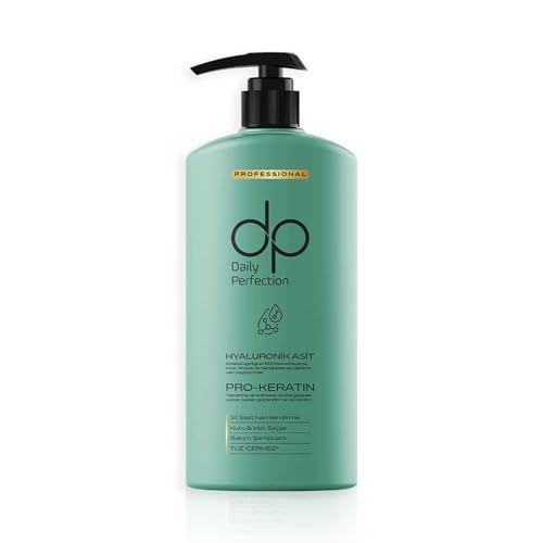 dp Daily Perfection Shampoo Pflegeschampoo – SalzFREI – mit KERATIN & BIOTIN – Reparierend & Pflegend – Für alle Haartypen – Verschiedene Sorten – 500 ml Haarausfall Haarwachstum (Hyaluronsäure)