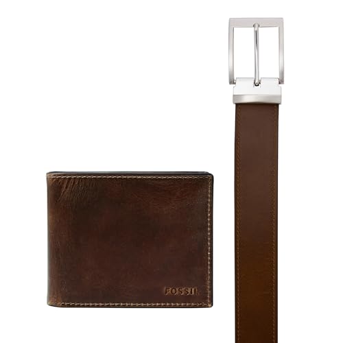 Image of Fossil Derrick Cognac Men's Wallet (MLG0658201)