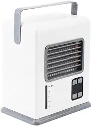 Condicionador de Ar Portátil Blu Breeze, Mini Refrigerador USB, 17 x 15 x 10 cm, Branco