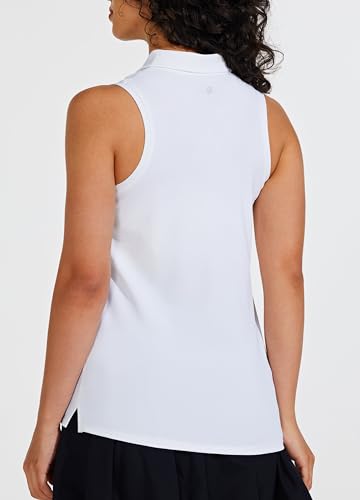 Willit Women's Sleeveless Golf Shirts Tennis Tank Tops Athletic Collar Polo UPF 50+ Quick Dry2