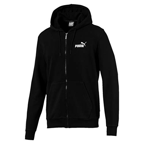 Preisvergleich Produktbild PUMA Herren ESS FZ TR Kapuzenjacke, schwarz (Puma Black), S