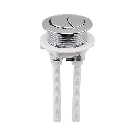 4Seasons"Efficient Dual Push Flush Round Head Button for 38mm Lid Cover Hole in Toilets"