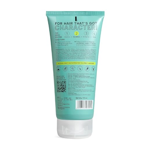 Image of Mo-xie Beauty Ultra Hydrating Conditioner - Intense Nourishment with Triple Butter Blend | Repairs, Restores & Redeems Hair | Tackles Frizzy & Dry hair | For Wavy & Curly Hair | 175 ml