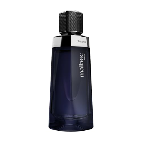 Image of Malbec O Boticario Noir Eau de Toilette - Long-Lasting Cologne for Men - Mysterious Dark & Woody French Oak Barrel-Aged Scent - Premium Mens Fragrance - Pinot Noir, Spice & Oak - 3.4 oz