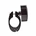 WINOMO Manillar de montaje Digital reloj 7/8" motocicleta moto accesorio impermeable (negro)