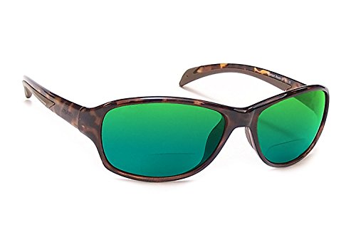Image of Coyote Eyewear BP-14 Polarized BiFocal Reading Sunglasses Men Women Oval Sport Wraparound Bi-Focal Sun Glasses Reader Trendy