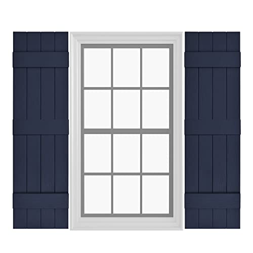 Pontiac Trail Board & Batten Vinyl Shutters (1 Pair) |