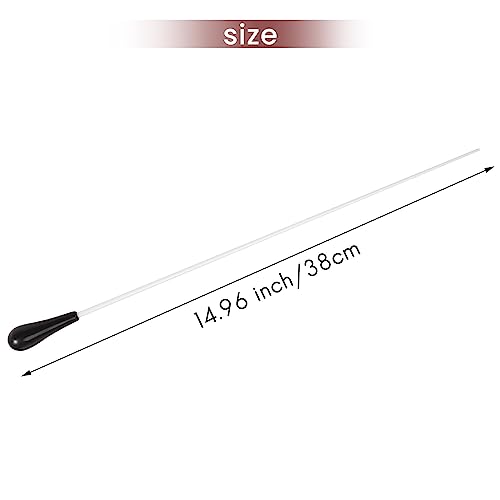 OVNSHVN Musik-Leiter Schlagstoecke, Nachahmung Achat Orchesterdirigieren Musik Schlagstoecke (Schwarz)