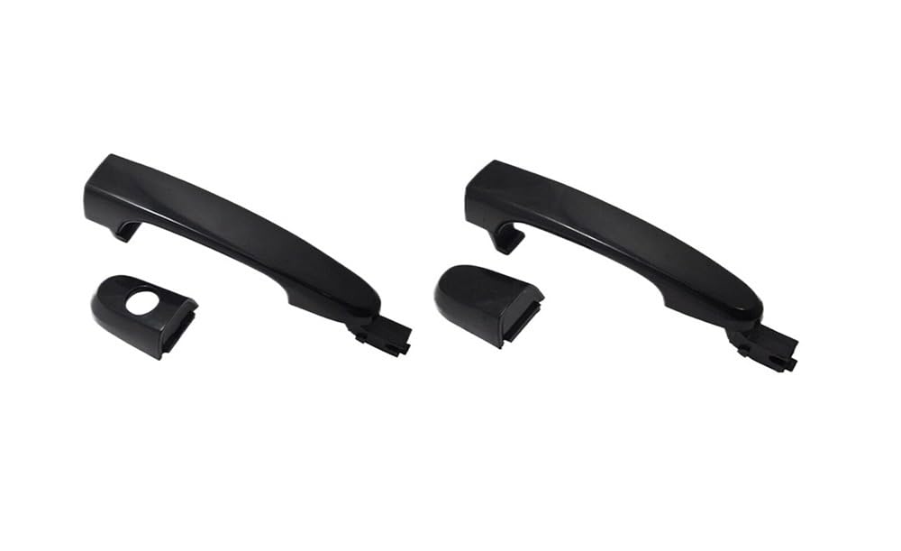 Bikkjbk Front Pair Car Vehicle Door Handle 82662-1F000 82651-1F000 Car Exterior Outside Door Handle Front Left/Right For Sportage 2005-2010